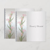 Calla Lily 25ste Jubileum Kaart (Voorkant / Achterkant)