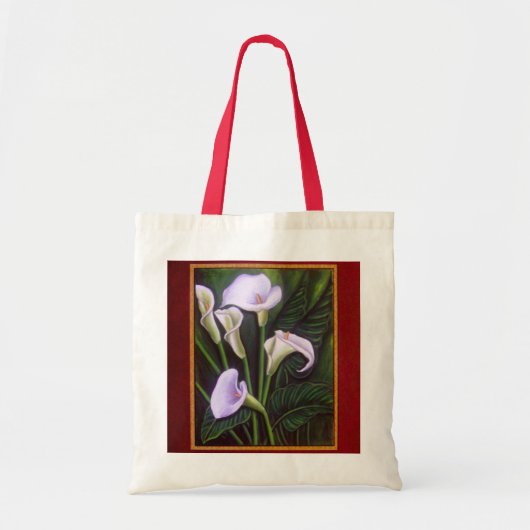 calla lily bag 2 tote bag (Voorkant)