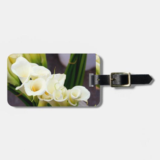 calla lily bagagelabel (Voorkant horizontaal)