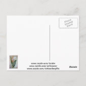 Calla Lily Beauful Botanical Art Briefkaart (Achterkant)