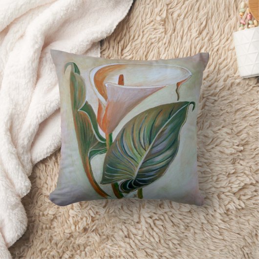Calla Lily Beauful Botanical Art Kussen (Deken)