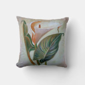 Calla Lily Beauful Botanical Art Kussen (Voorkant)