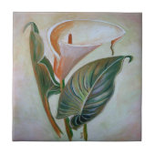 Calla Lily Beauful Botanical Art Tegeltje (Voorkant)