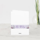 Calla Lily Bedankbriefje Bedankkaart (Achterkant)