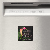 Calla Lily bewaart de Datum Magnet (Insitu (Vaatwasser))