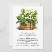 Calla Lily Bloemen Verjaardagsfeestuitnodigingen Kaart (Voorkant)