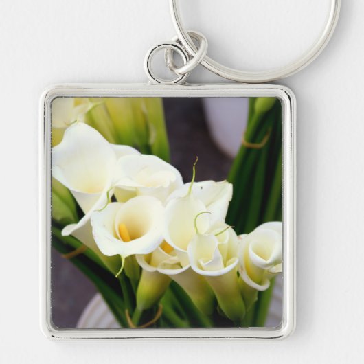 calla lily bouquet sleutelhanger (Voorkant)