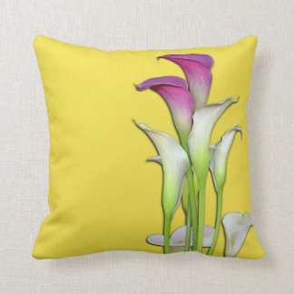 Calla Lily Bouquet Yellow Kussen