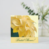 Calla Lily Bridal Shower Kaart (Staand voorkant)