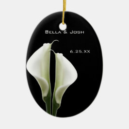 Calla Lily bruiloft Ornament