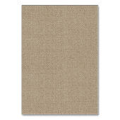 Calla Lily Burlap en Lace Trouwstok Kaarten (Achterkant)