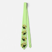 Calla Lily Calla Lelies Print stropdas (Voorkant)