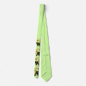 Calla Lily Calla Lelies Print stropdas (Achterkant)