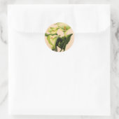 calla lily calla lilies ronde sticker (Tas)