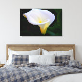 Calla Lily Canvas Afdruk (Insitu (Slaapkamer))
