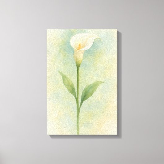 Calla Lily Canvas Afdruk (Voorkant)