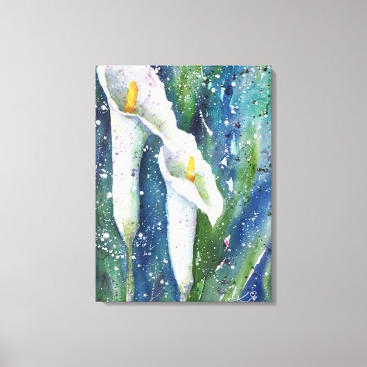Calla Lily Canvas Afdruk (Voorkant)