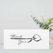 Calla Lily Dank je Kaart (Staand voorkant)