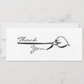 Calla Lily Dank je Kaart (Voorkant)