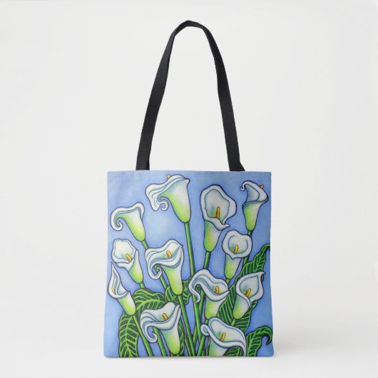 Calla Lily Dreaming Bag van Lisa Lorenz Tote Bag (Voorkant)