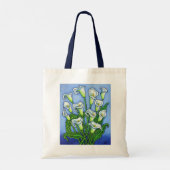 Calla Lily Dreaming Canvas tas van Lisa Lorenz (Achterkant)