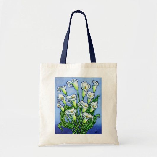 Calla Lily Dreaming Canvas tas van Lisa Lorenz (Voorkant)