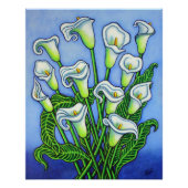 Calla Lily Dreaming Print van Lisa Lorenz Perfect Poster (Voorkant)