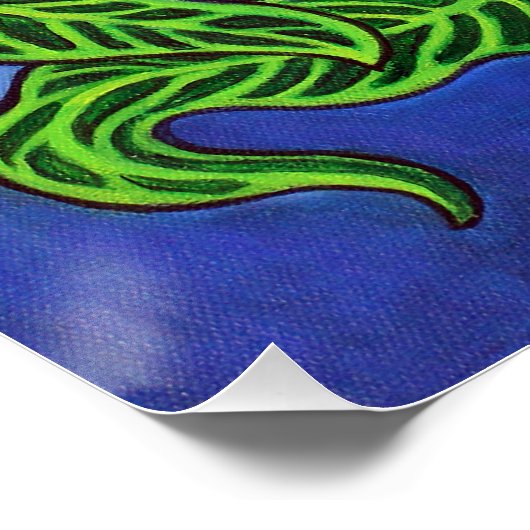 Calla Lily Dreaming Print van Lisa Lorenz Perfect Poster (Hoek)