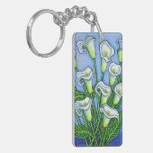 Calla Lily Dreaming Sleutelhanger van Lisa Lorenz (Voorkant Links)