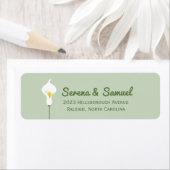 Calla Lily Etiket (Insitu)