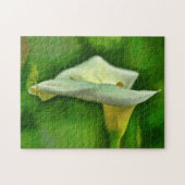Calla Lily Flower Art Puzzel Legpuzzel (Horizontaal)