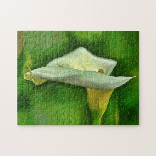 Calla Lily Flower Art Puzzel Legpuzzel (Horizontaal)