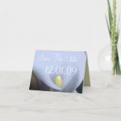 Calla Lily Flower Bedankt Card (Voorkant)