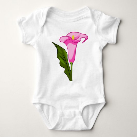 Calla Lily Flower Romper (Voorkant)