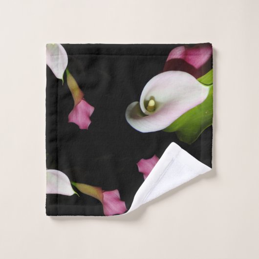Calla Lily Flowers Photography Bath Towel Set Bad Handdoek (Wasdoekje)