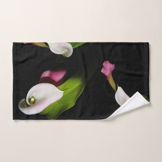 Calla Lily Flowers Photography Bath Towel Set Bad Handdoek (Handdoek)