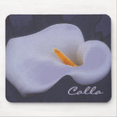 Calla Lily Illustration Mousepad Muismat (Voorkant)