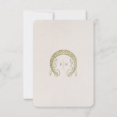 Calla Lily Insert INFO  Art Nouveau Mucha Kaart (Achterkant)