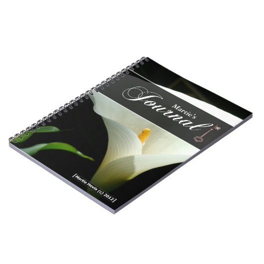 Calla Lily Journal Notitieboek (Linkerzijde)