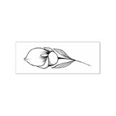 Calla Lily-lijnillustratie Rubberstempel (Afrduk)