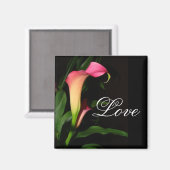 Calla Lily Love Magnet (Voorkant / Achterkant)