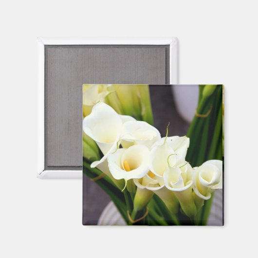 calla lily magnet (Voorkant / Achterkant)