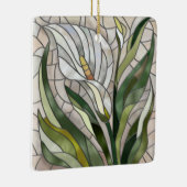 Calla Lily Mosaic Art Keramisch Ornament (Rechts)