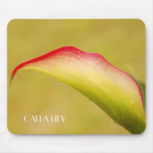 Calla Lily Mousepad Muismat (Voorkant)