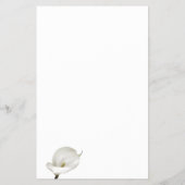 Calla Lily Naam dat liedje douche spel kaart (Achterkant)