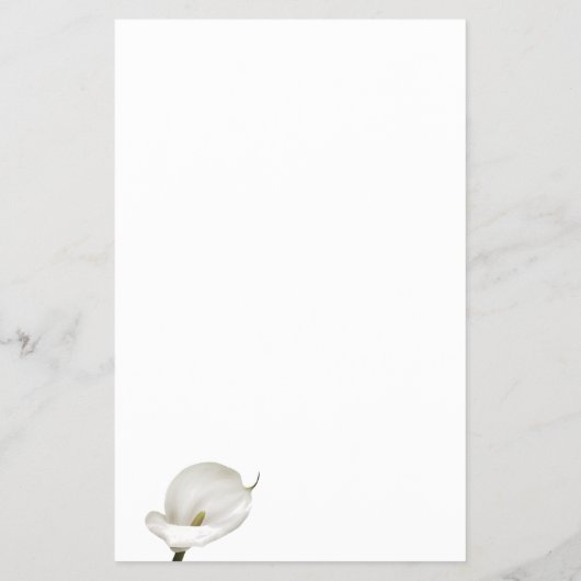 Calla Lily Naam dat liedje douche spel kaart (Achterkant)