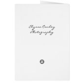 Calla Lily op Black (Achterkant)