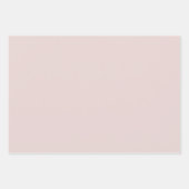 Calla Lily Pink Floral Inpakpapier Vel (Voorkant 2)