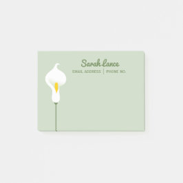 Calla Lily Post-it® Notes