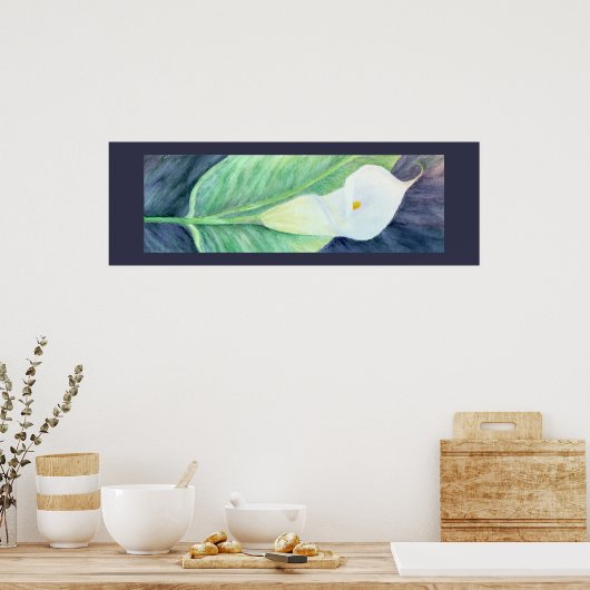 Calla Lily Poster (Keuken)